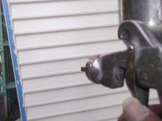 吹き付け　雨戸