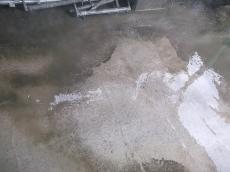 駐車場 土間 水洗い