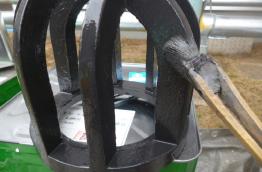 外灯　玄関灯　塗り替え