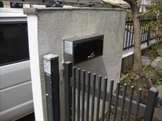 雨だれの汚れが確認できます。 成田市 協伸 