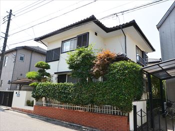 印旛郡酒々井町　外壁　塗装　