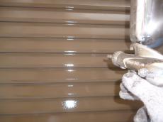 吹き付け　雨戸