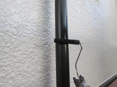 仕上げ塗り　樋