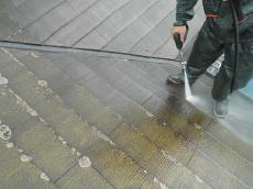 高圧洗浄　汚れ