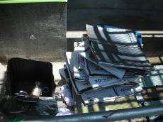 塗料缶　塗布量