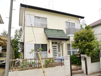 普及率がもっとも高いシリコン塗料で外壁を塗装しました。ご注文ありがとうございました。