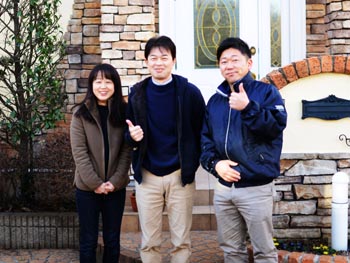 来ていただいた職人の方々も感じがよく、長い期間でしたが不快にならず過ごせました。