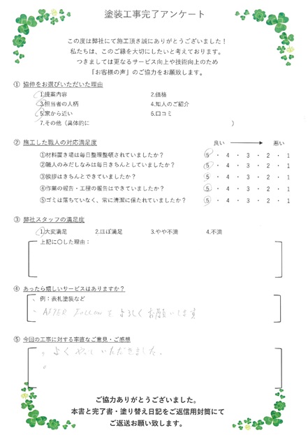 よくやっていただきました。