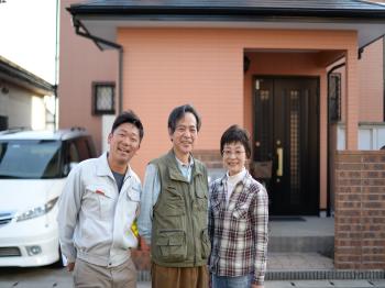 仕上がり結果は大満足です。石井さんをはじめ、かかわって下さった職人さん達に感謝です。