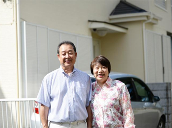 ご近所にご挨拶して下さって、安心して工事して頂く事になり、家全体も明るい色になりました。