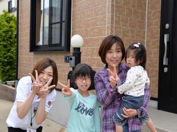 家を購入して初めての外壁工事で、本当に何もわからない状態でしたが、満足いく工事が出来ました。