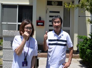 普及率がもっとも高いシリコン塗料で外壁を塗装しました。ご注文ありがとうございました。