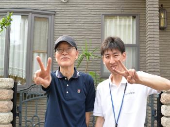 ＵＶアクアコートと無機ＵＶクリヤーコート水性を使い分け、新築のような輝きを。