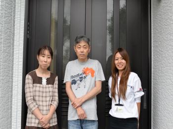 工事の進行過程をていねいに説明していただけたので安心できました。