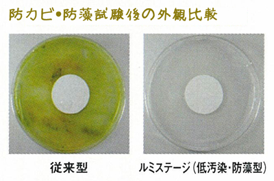 防藻・防カビ性