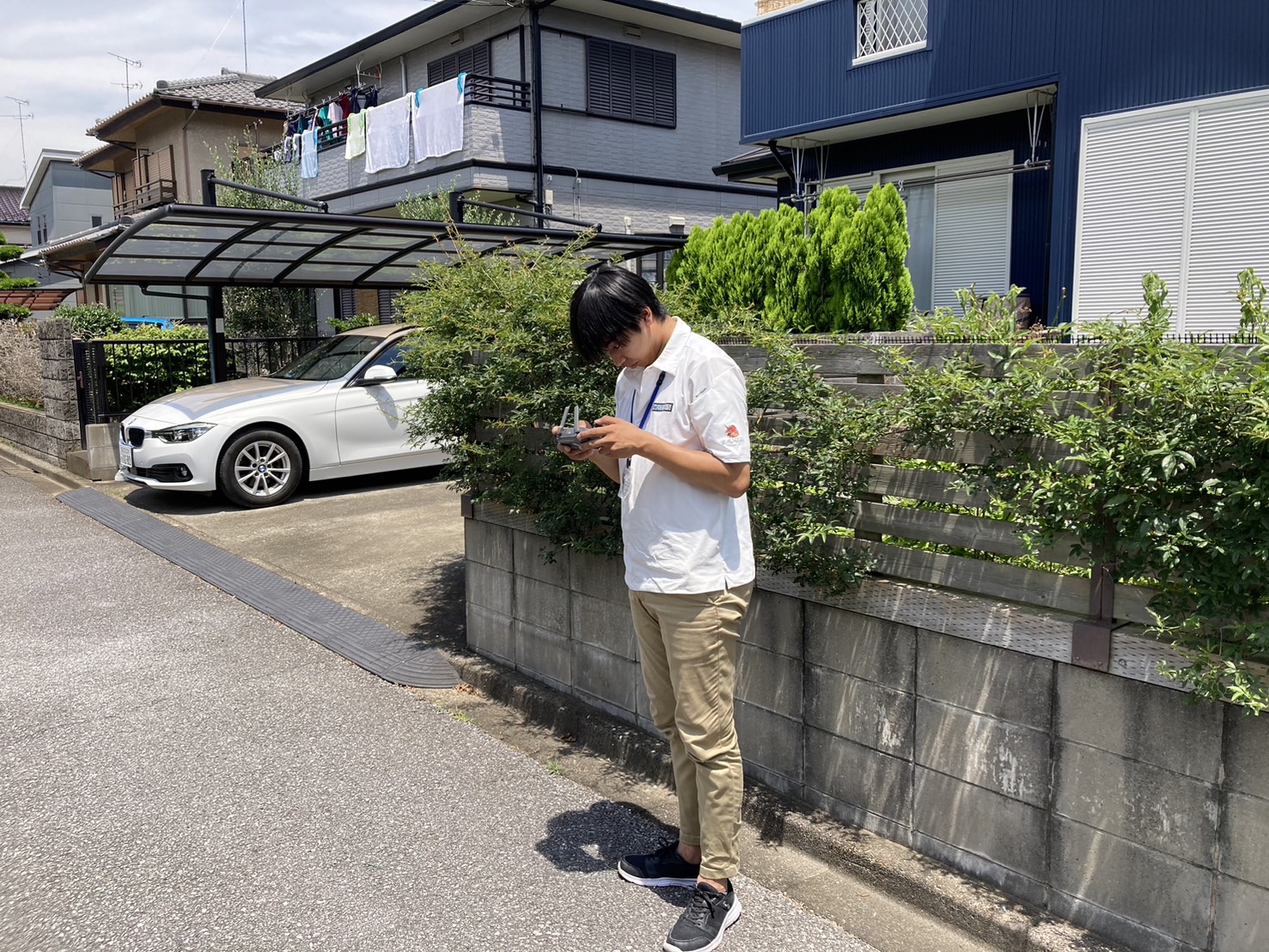 ドローン飛行✈